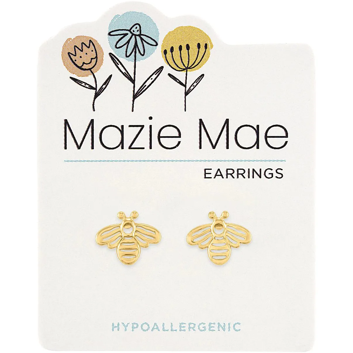 Gold Mazie Mae Earrings - Image 19