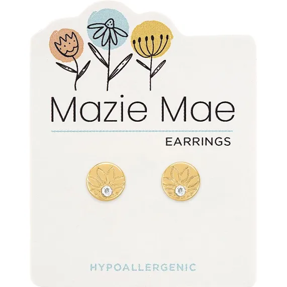 Gold Mazie Mae Earrings - Image 39