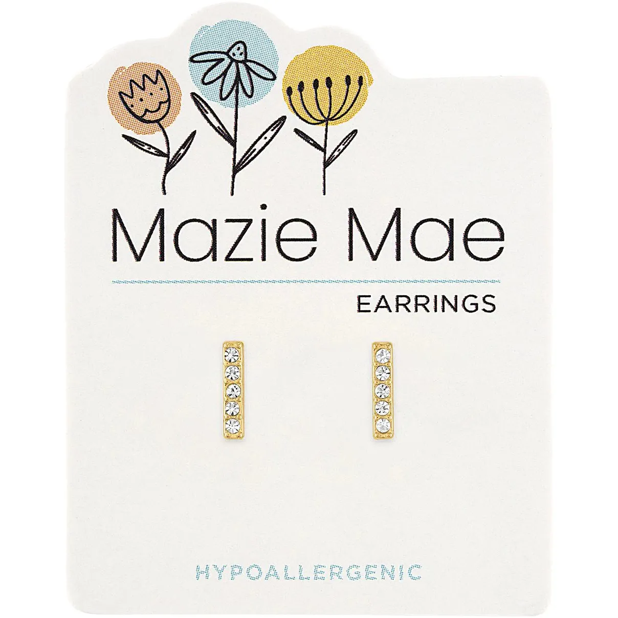 Gold Mazie Mae Earrings - Image 4