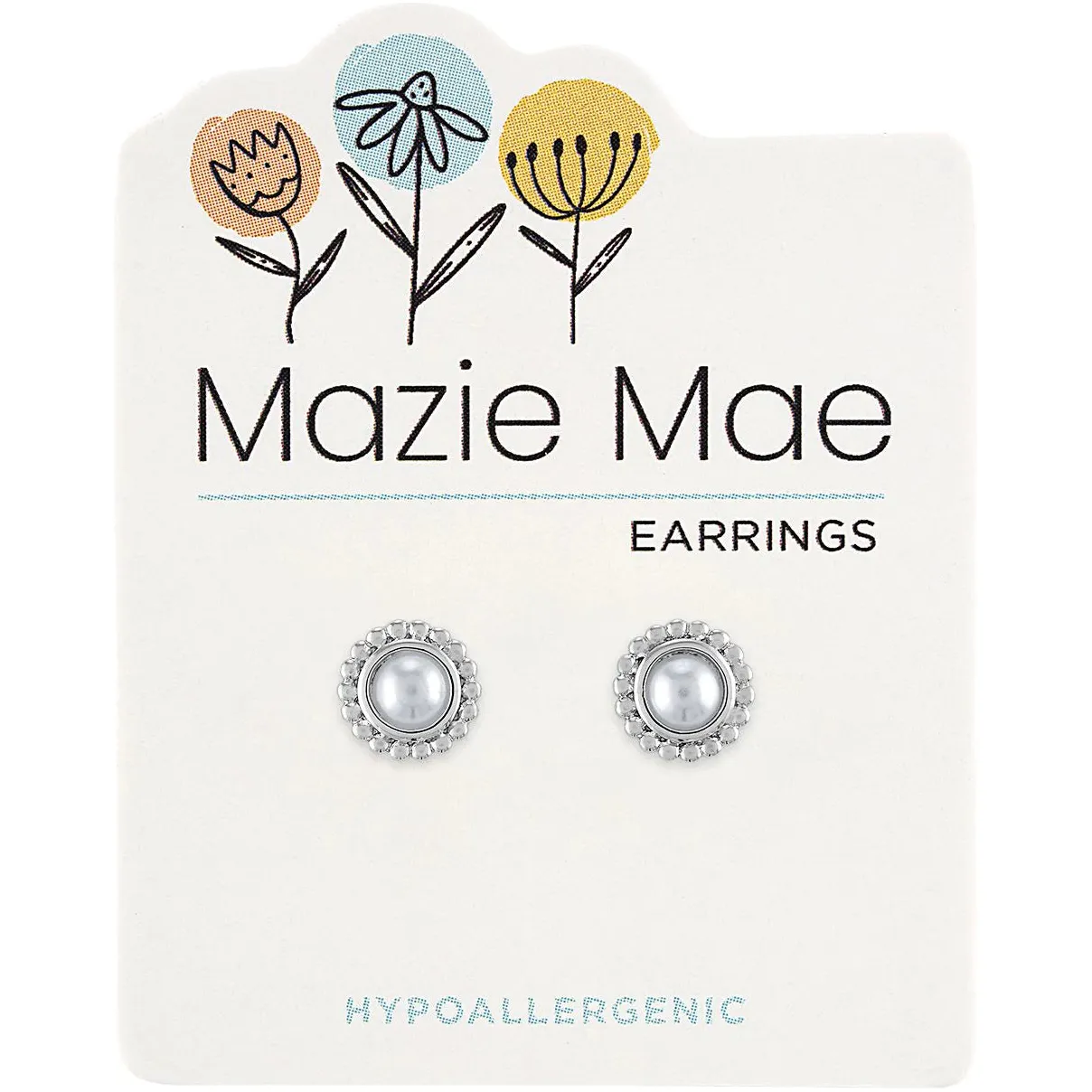 Silver Mazie Mae Earrings - Image 10