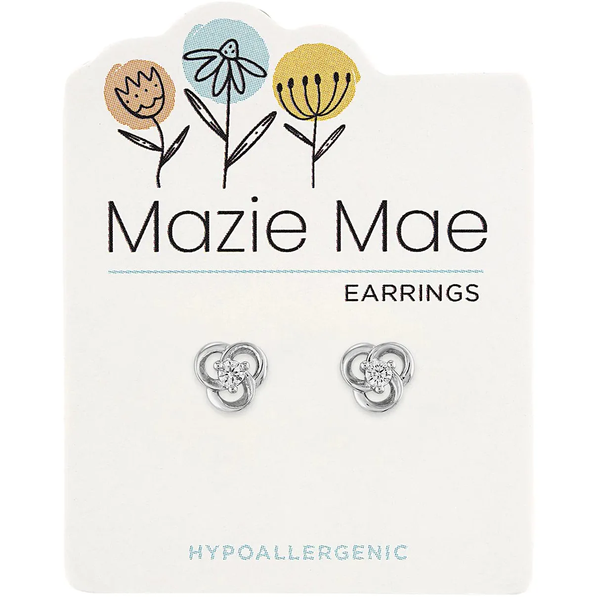 Silver Mazie Mae Earrings - Image 5