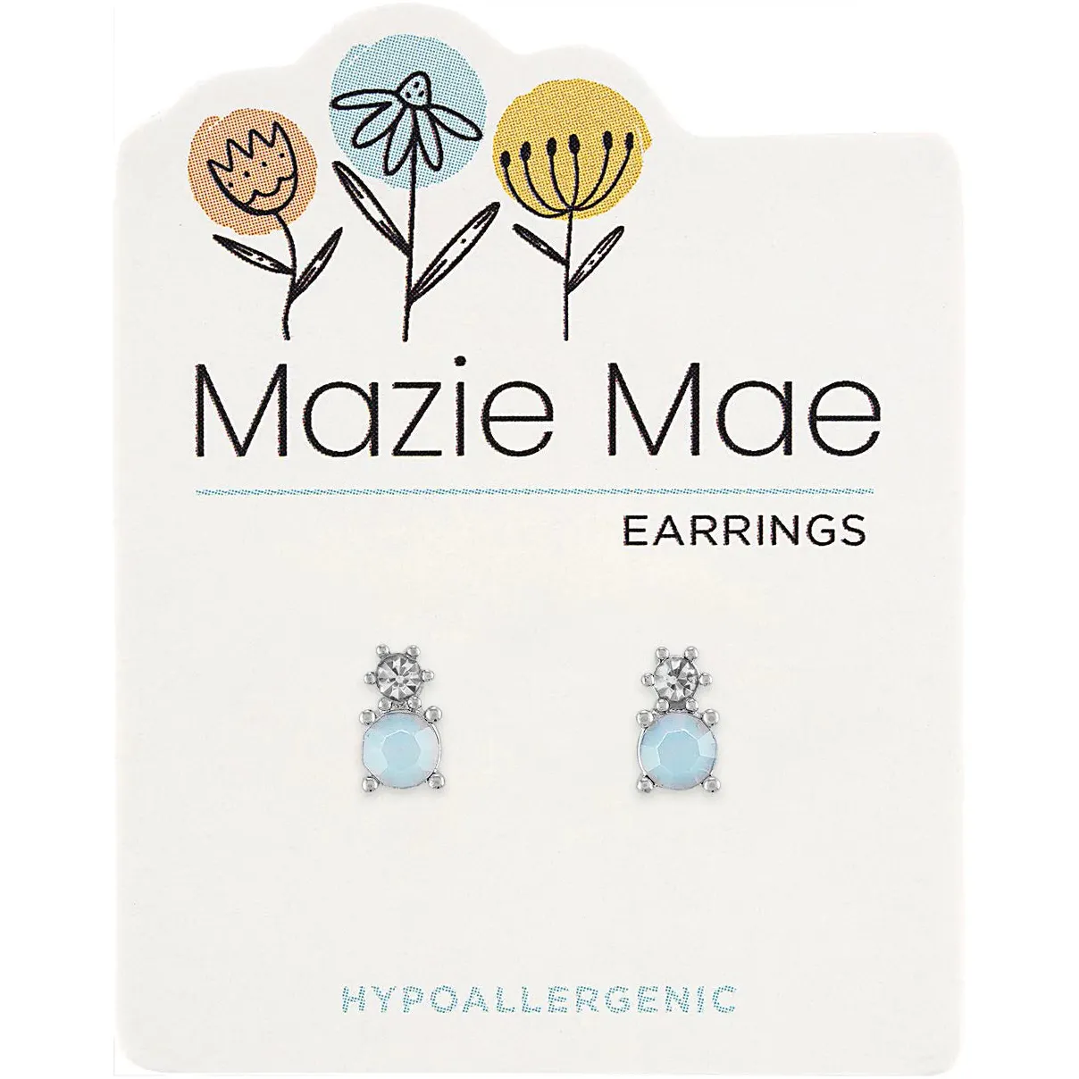 Silver Mazie Mae Earrings - Image 6
